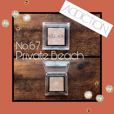 
🧡 #ADDICTION 🧡



💎ザ アイシャドウ  No.67 Private Beach
      ¥2,000

✴︎色味はピンクブラウンな感じで
   ラメがキラッキラ˚✧₊⁎
    