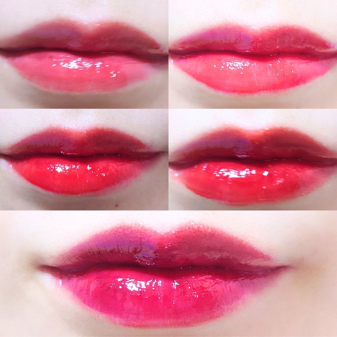 GO CRAZY DEWY LIPS/ABOUT TONE/リップグロスを使ったクチコミ(8枚目)