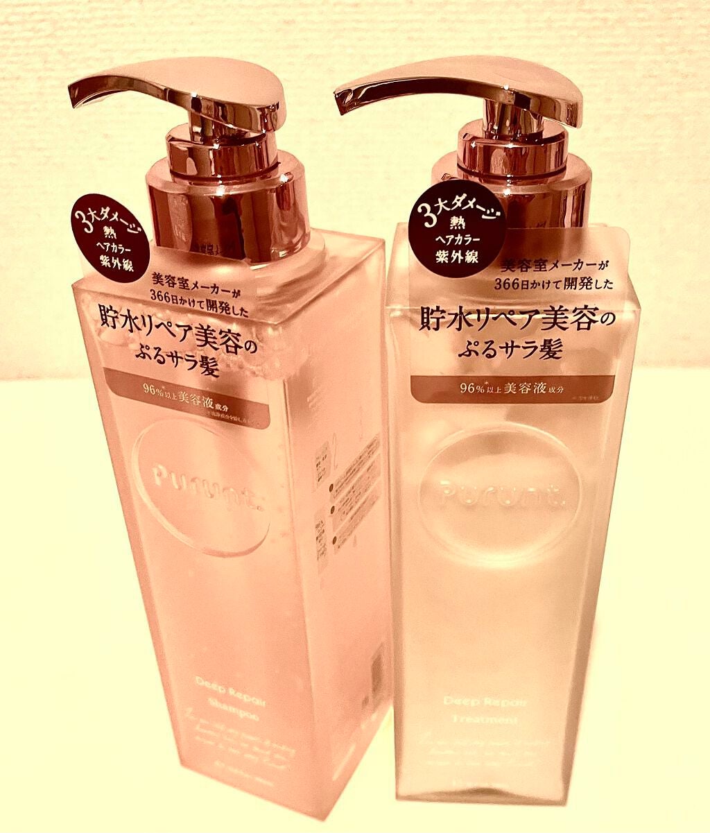 プルント ディープリペア美容液シャンプー/トリートメント/Purunt./市販シャンプーを使ったクチコミ(1枚目)