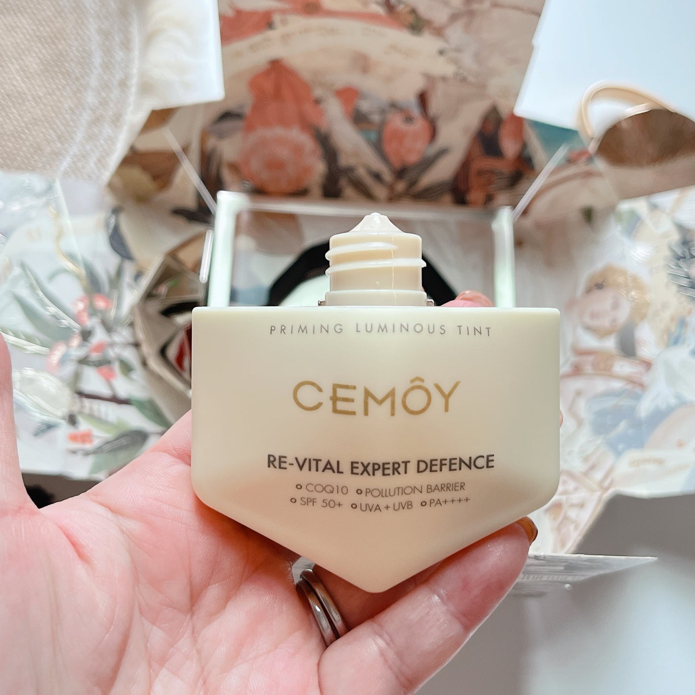 エキスパート ディフェンス/CEMOY/日焼け止めクリームを使ったクチコミ(3枚目)