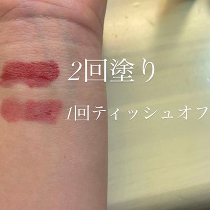 ルージュ ヴォリュプテ シャイン/YVES SAINT LAURENT BEAUTE/口紅を使ったクチコミ(2枚目)