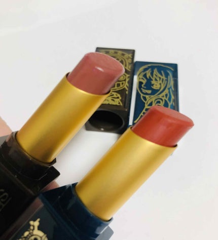 ルージュ アンリミテッド ラッカーシャイン ヌーディ ロゼオ(限定)/shu uemura/口紅を使ったクチコミ(3枚目)