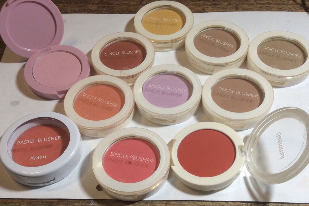 シングルブラッシャー/the SAEM/パウダーチークを使ったクチコミ（2枚目）