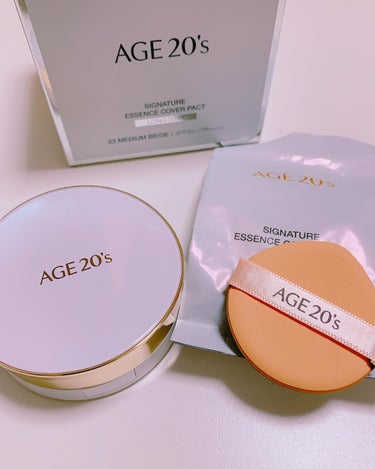 *
♡AGE20’s 
SIGNATURE ESSENCE COVER PACT　LONGSTAY♡
*
*

@age20s_official 
#シグネチャーエッセンスカバーパクト

初めて @ag