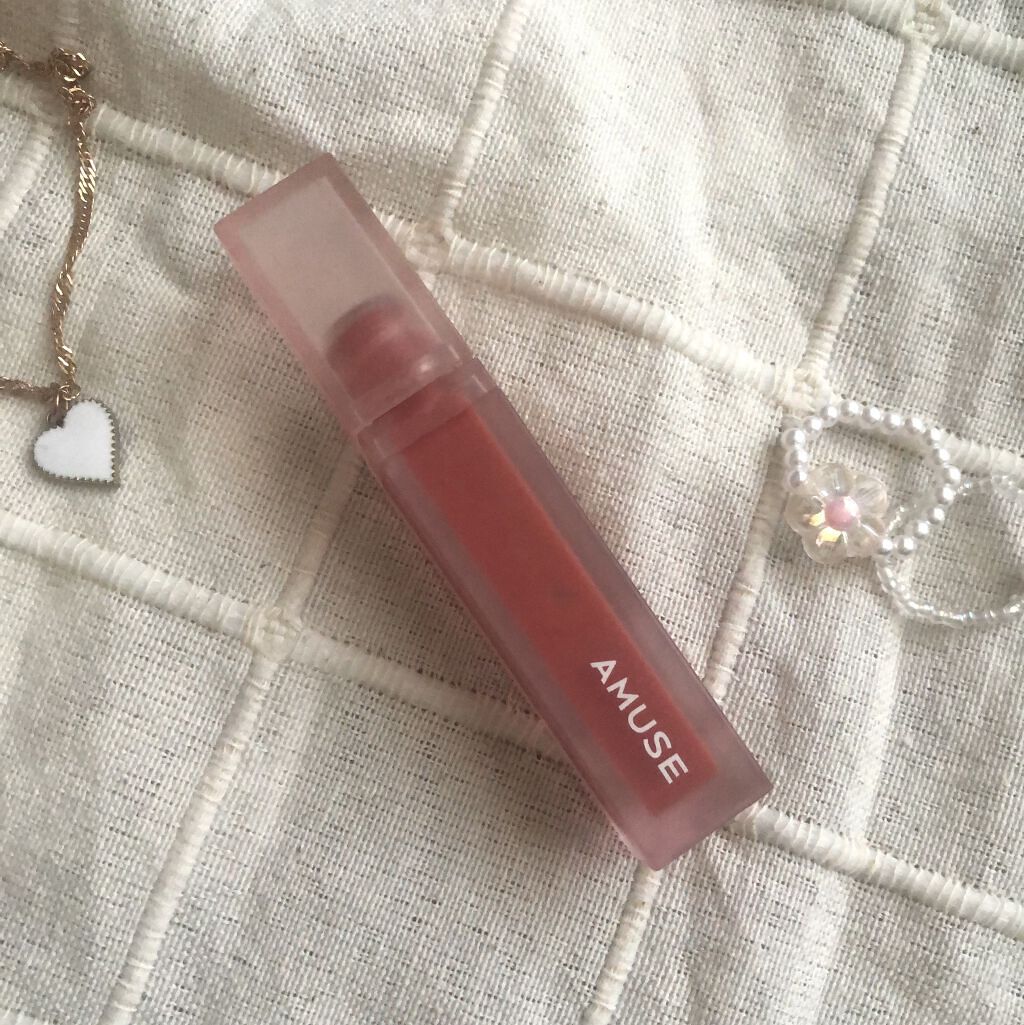 デュー ベルベット/AMUSE/口紅を使ったクチコミ（2枚目）