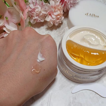 ホワイトトリュフダブルセラムアンドクリーム/ダルバ/フェイスクリームを使ったクチコミ(5枚目)