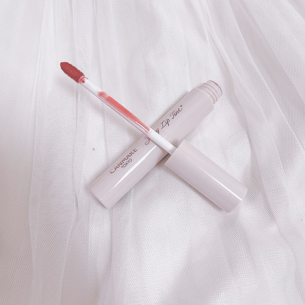 ジューシーリップティント 06 ポメロレッド /キャンメイク/口紅を使ったクチコミ（3枚目）