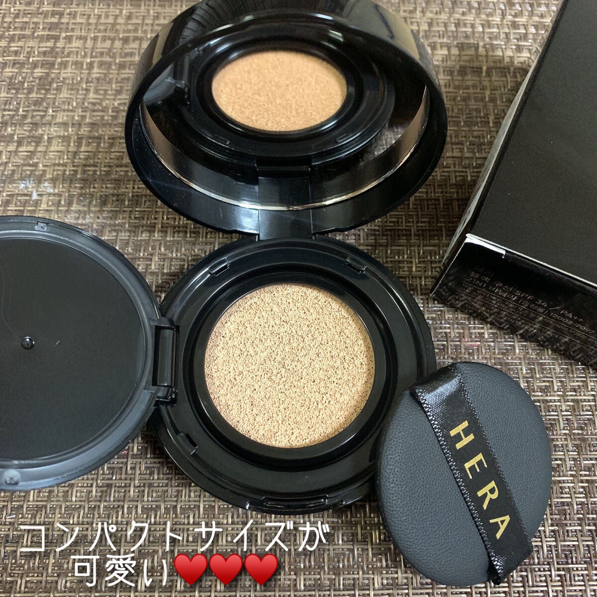 ブラック クッション/HERA/クッションファンデーションを使ったクチコミ(4枚目)