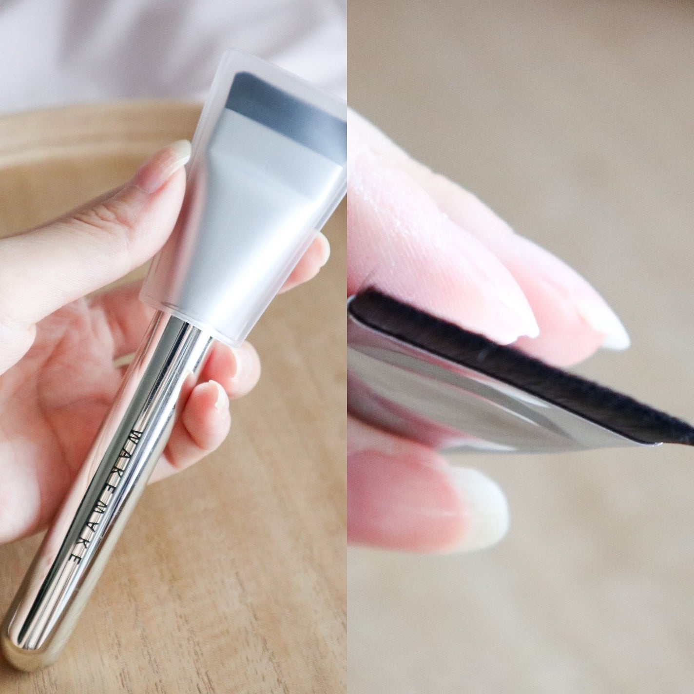 ウォーターベルベットカバーファンデーション/wakemake/リキッドファンデーションを使ったクチコミ(8枚目)