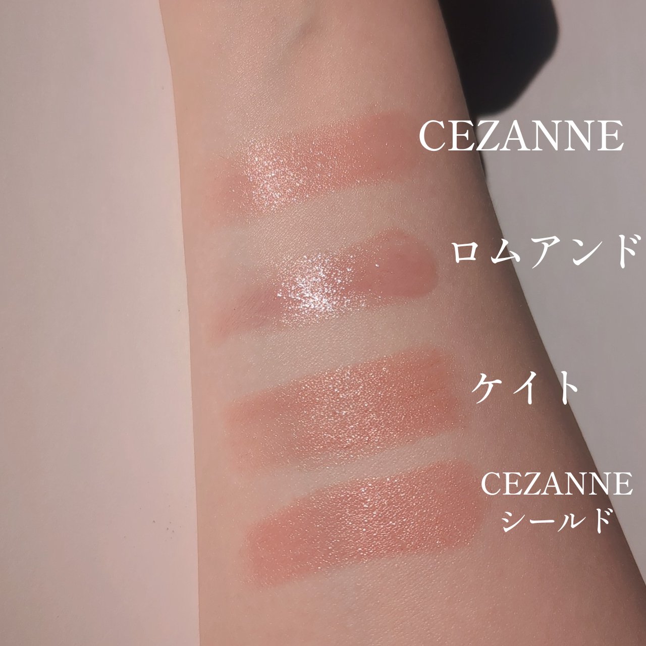 ラスティンググロスリップ/CEZANNE/口紅を使ったクチコミ（2枚目）