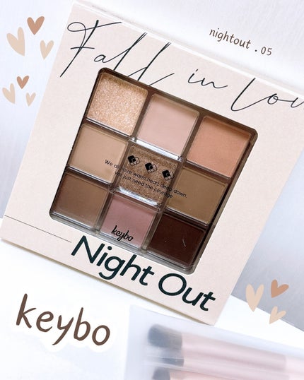 KEYBO FALL IN LOVE SHADOW PALETTE/keybo/アイシャドウパレットを使ったクチコミ(1枚目)