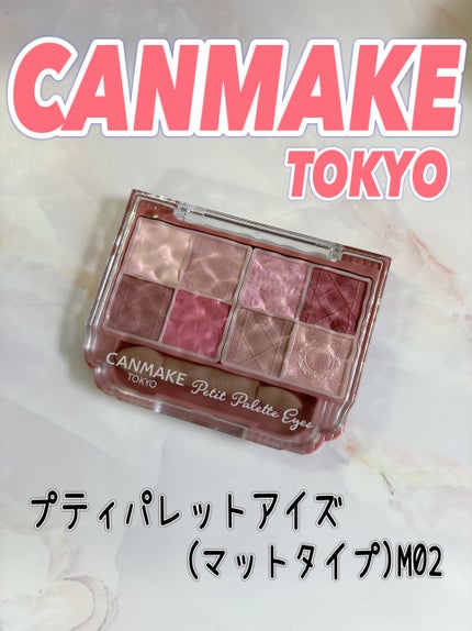 プティパレットアイズ(マットタイプ)/キャンメイク/パウダーアイシャドウを使ったクチコミ(1枚目)