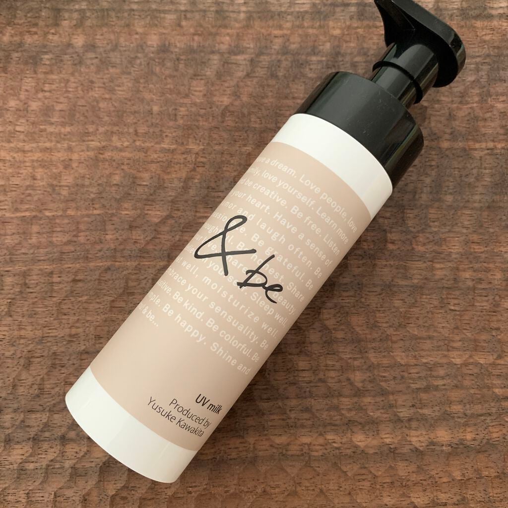 UVミルク/&be/日焼け止め・UVケアを使ったクチコミ(1枚目)