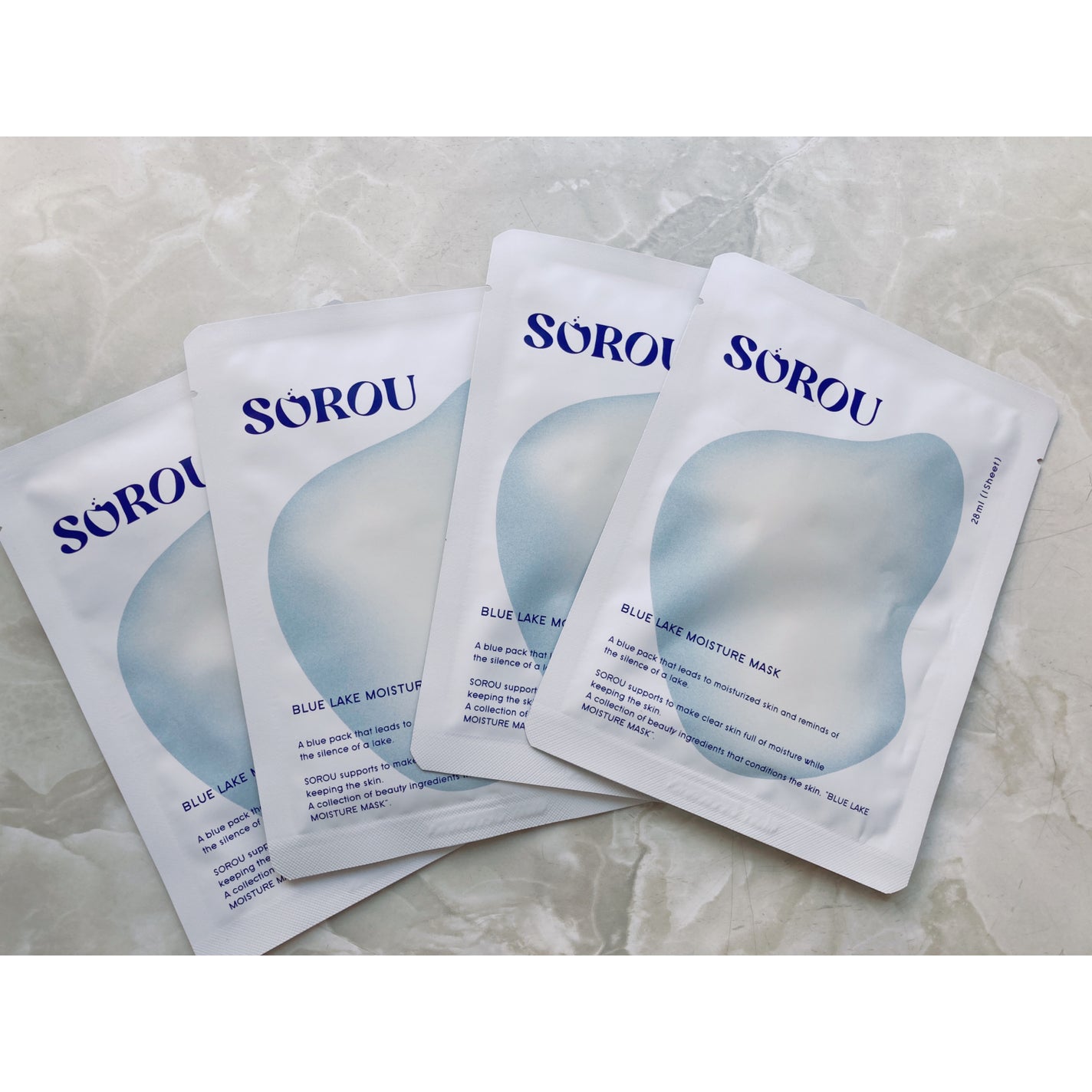 ブルー レイク モイスチャー マスク/SOROU/シートマスク・パックを使ったクチコミ(4枚目)