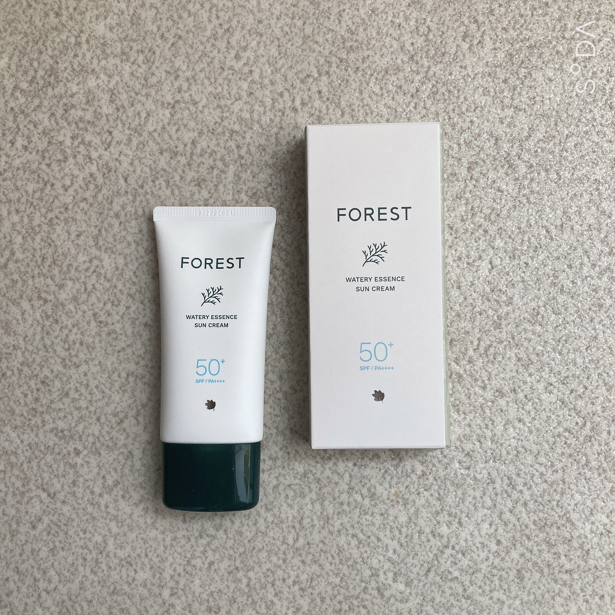 フォレスト マイルドカーミングサンクリーム/FoRest by Greenfinger/日焼け止めクリームを使ったクチコミ（1枚目）