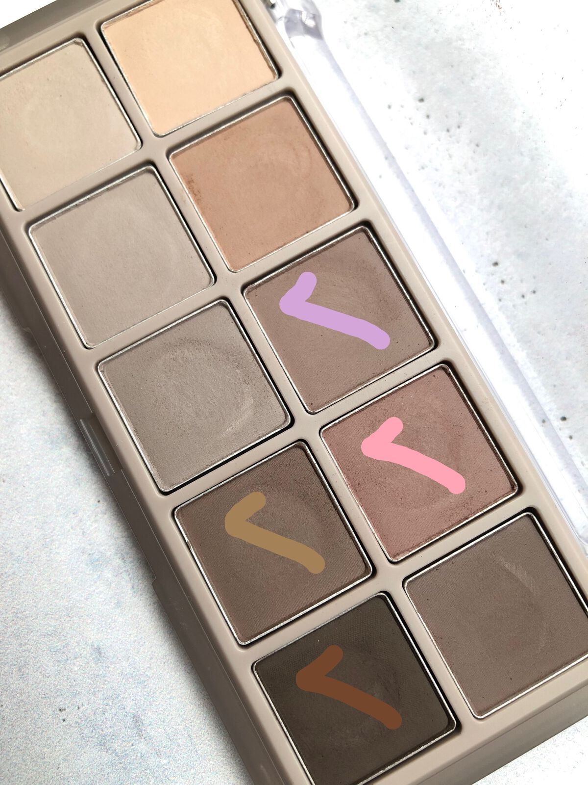 ベターザンパレット/rom&nd/アイシャドウパレットを使ったクチコミ(4枚目)