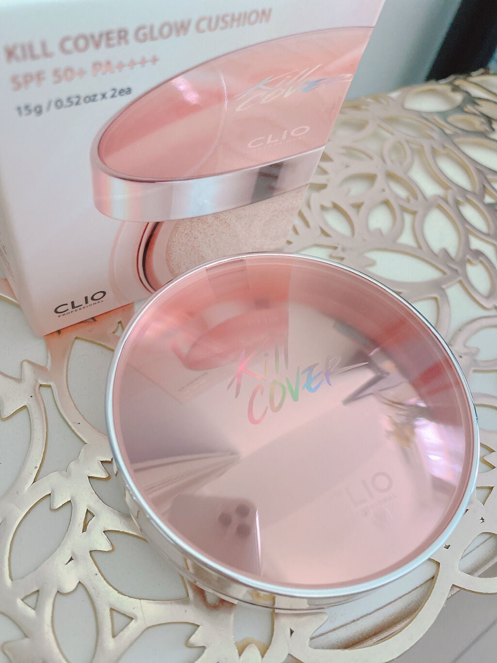 キル カバー グロウ クッション/CLIO/クッションファンデーションを使ったクチコミ(1枚目)