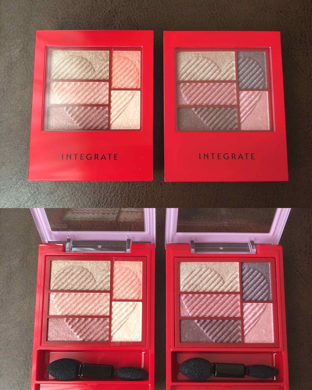 トリプルレシピアイズ/インテグレート/アイシャドウパレットを使ったクチコミ（2枚目）