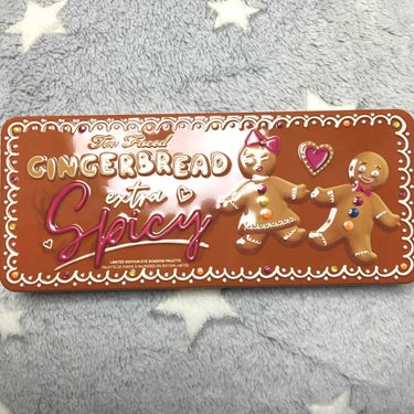 ジンジャーブレッド エクストラ スパイシー アイシャドウ パレット/Too Faced/メイクアップキットを使ったクチコミ（1枚目）