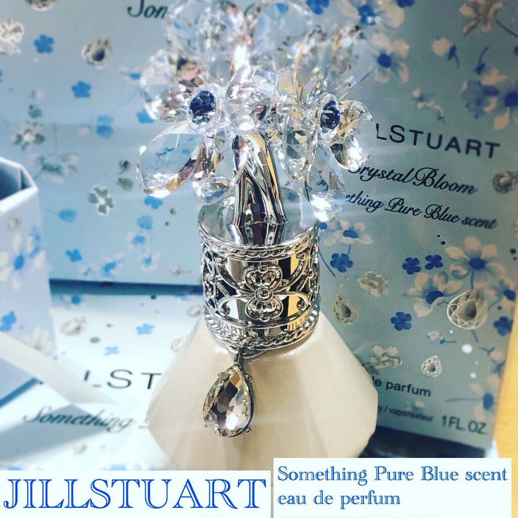 クリスタルブルーム サムシングピュアブルー セント オードパルファン/JILL STUART/香水(レディース)を使ったクチコミ(1枚目)