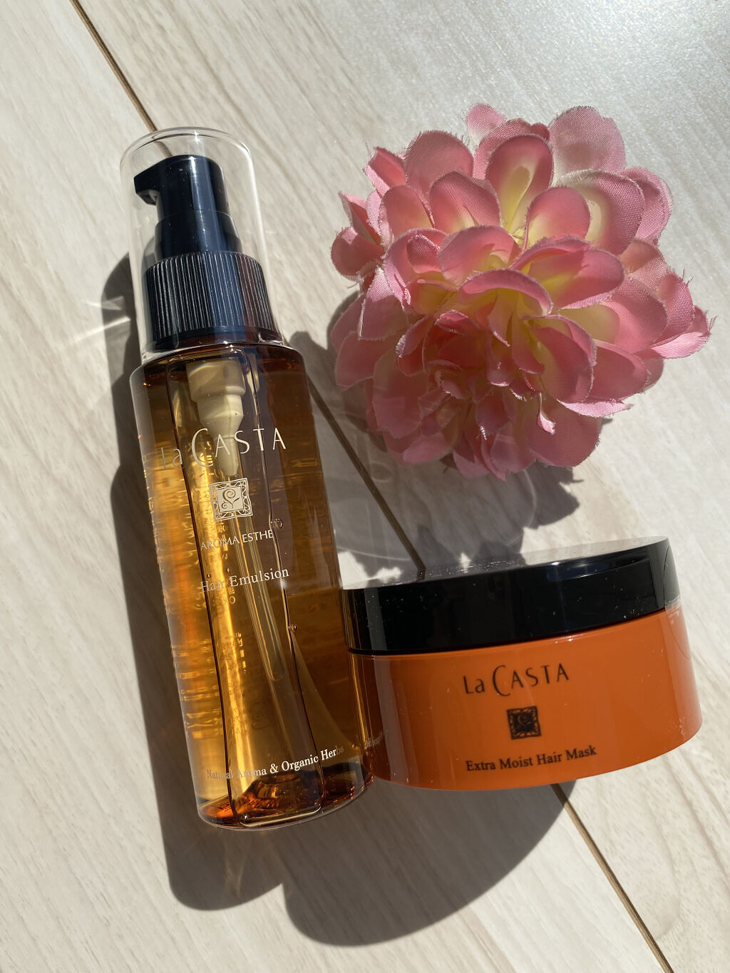 アロマエステ エキストラモイスト ヘアマスク/ラ・カスタ/ヘアマスク・ヘアパックを使ったクチコミ（3枚目）