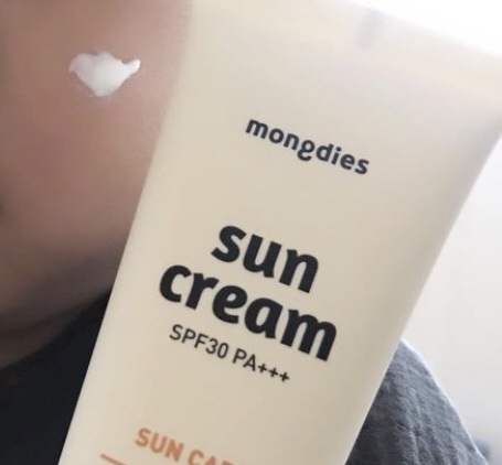 日焼け止めクリーム SPF 30 PA+++/モンディエス/日焼け止めクリームを使ったクチコミ（3枚目）