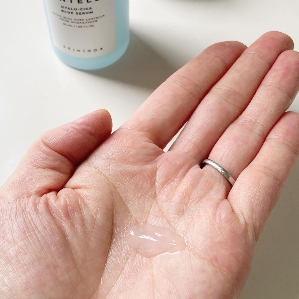ヒアルーシカ ブルー セラム/SKIN1004/美容液を使ったクチコミ（3枚目）