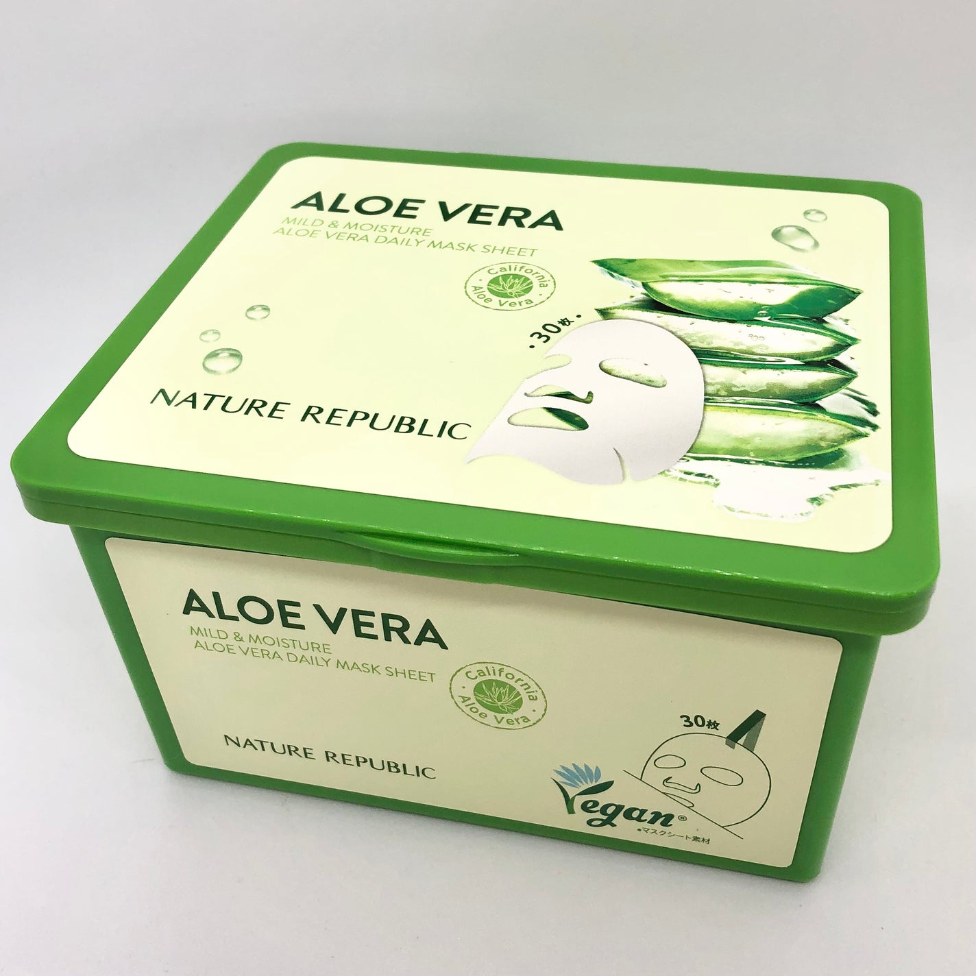 マイルド&モイスチャーアロエデイリーシートマスク/ネイチャーリパブリック/シートマスク・パックを使ったクチコミ(2枚目)