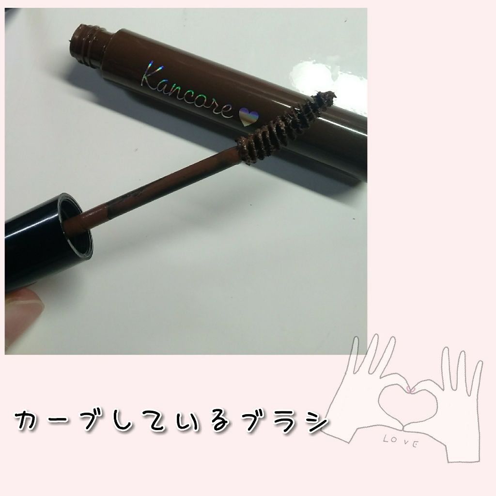 カンコレ マスカラ/DAISO/マスカラを使ったクチコミ（2枚目）