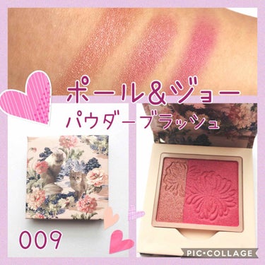 ポール&ジョーのにゃんこコレクション購入してました🌟今更すみません。

限定のチークとにゃんこケースのリップ。

完全にパケ買い❗️
猫飼いとしては買わずにはいられないっ！
というわけで発売すぐに買って