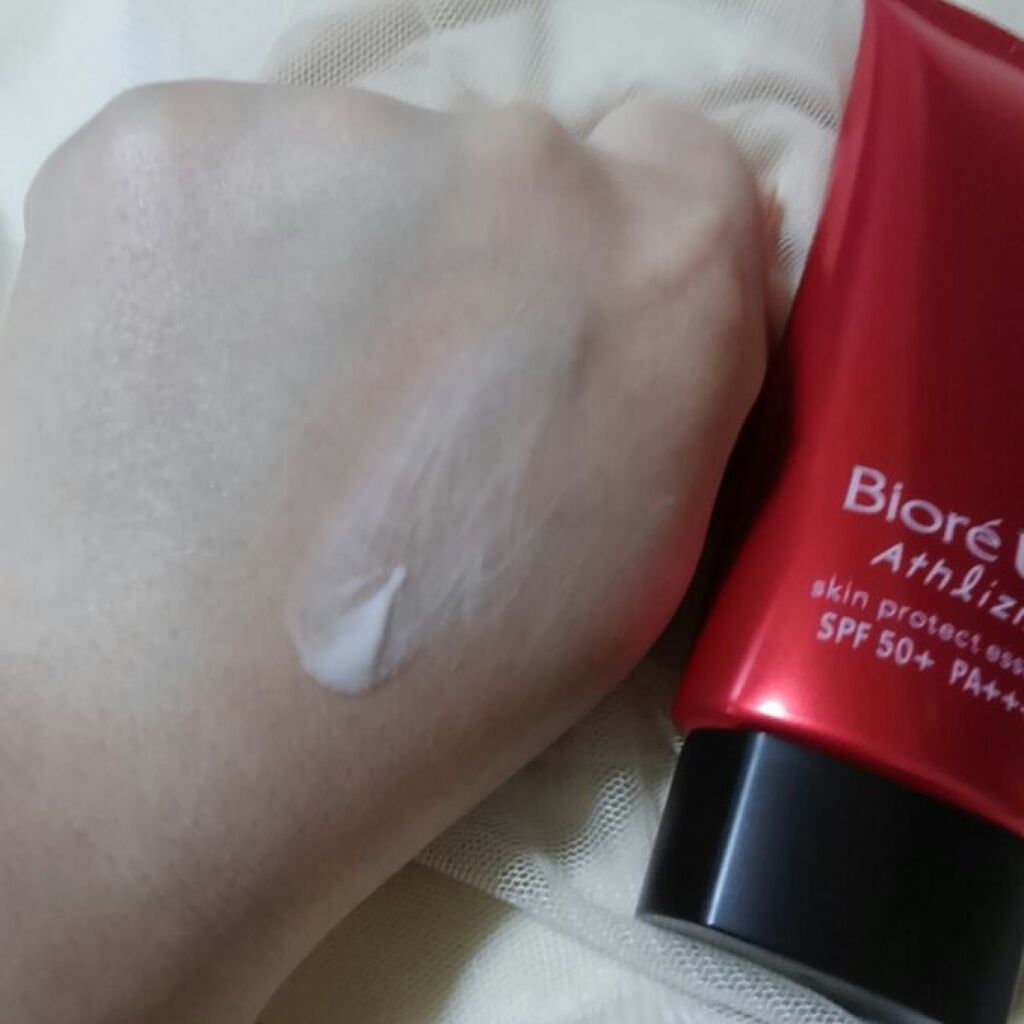 UV アスリズム スキンプロテクトエッセンス/ビオレ/日焼け止めローションを使ったクチコミ(5枚目)