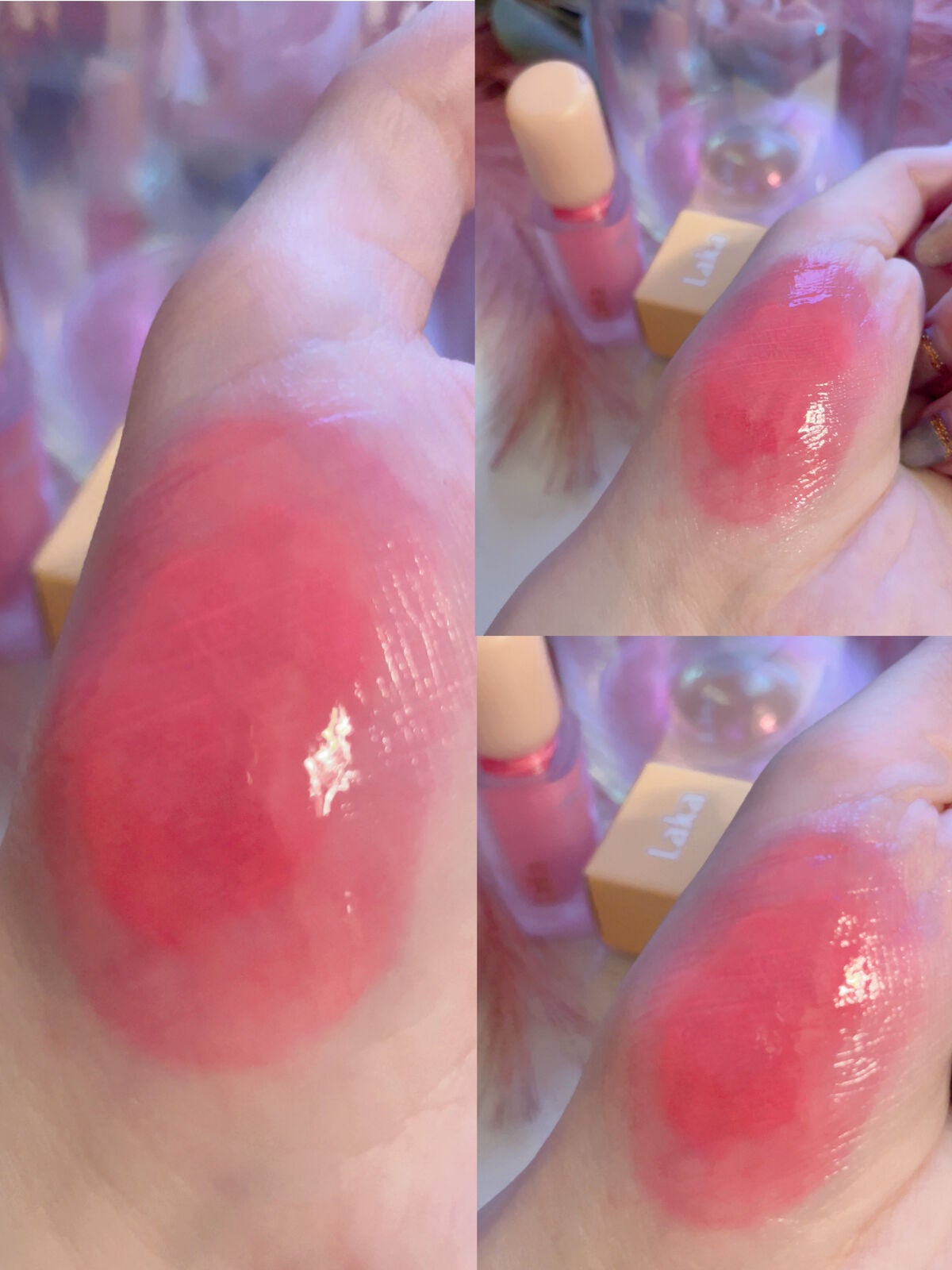 フルーティーグラムティント/Laka/リップティントを使ったクチコミ(4枚目)