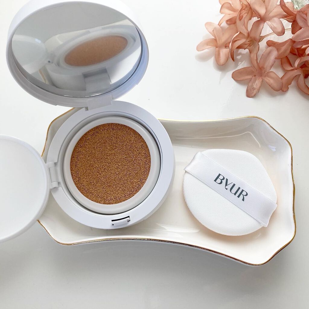 セラムフィット フルカバー グロークッション/ByUR/クッションファンデーションを使ったクチコミ(2枚目)