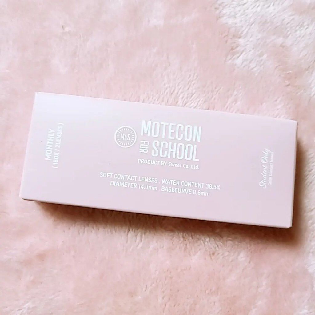 モテコン for スクール マンスリー/モテコン/１ヶ月（１MONTH）カラコンを使ったクチコミ（2枚目）