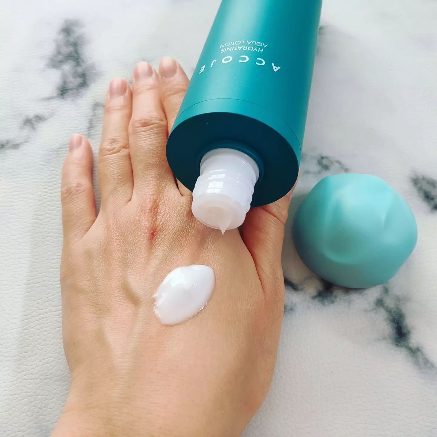 ハイドレイティングアクアローション/ACCOJE/乳液を使ったクチコミ(3枚目)