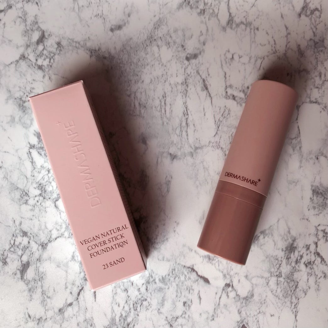 ヴィーガンナチュラルカバースティックファンデーション/DERMASHARE/その他ファンデーションを使ったクチコミ(1枚目)