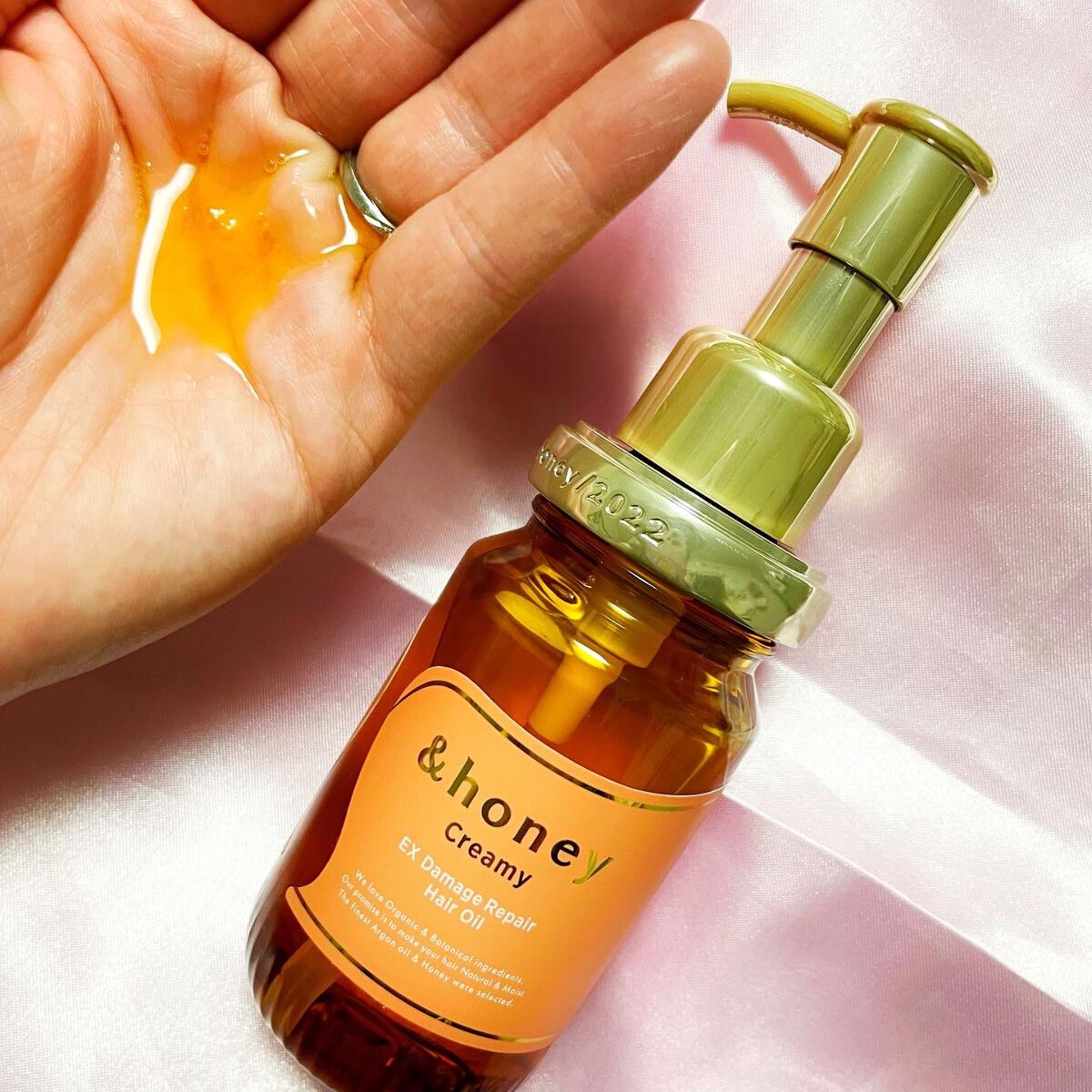 &honey  Creamy EXダメージリペアヘアオイル3.0/&honey/ヘアオイルを使ったクチコミ(1枚目)