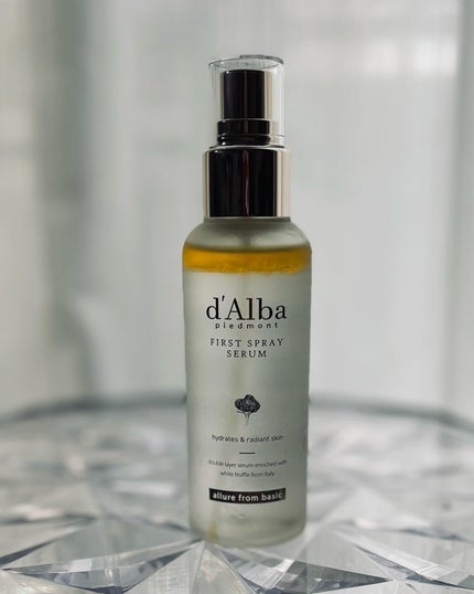 ダルバ ホワイトトリュフファーストスプレーセラム/ダルバ/ミスト状化粧水を使ったクチコミ(2枚目)
