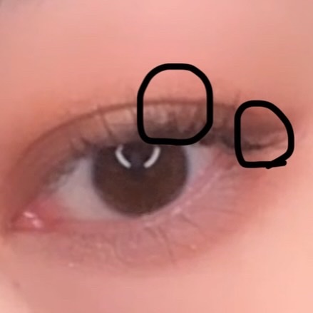 ボリューミナスM/ollio/つけまつげを使ったクチコミ（3枚目）