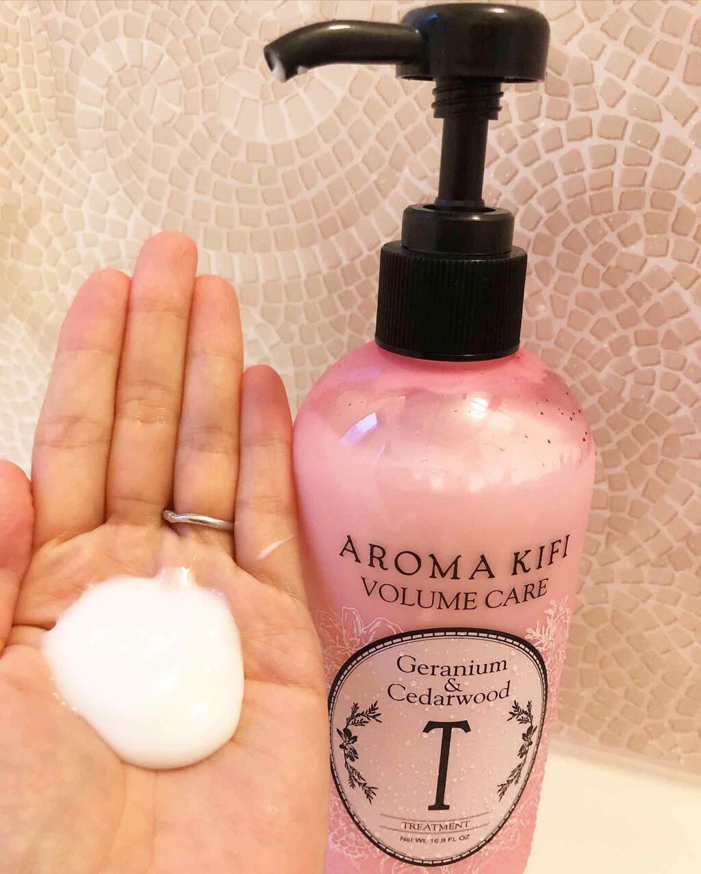 ボリュームケアシャンプー／トリートメント/AROMA KIFI/シャンプー・コンディショナーを使ったクチコミ（3枚目）