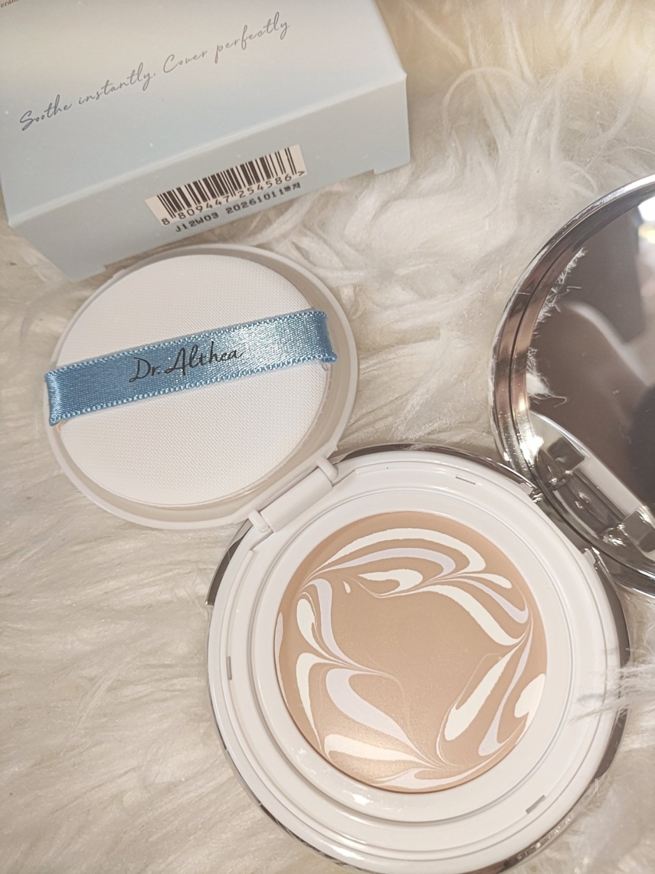 ダブル セラム バーム ファンデーション/Dr.Althea/クリーム・エマルジョンファンデーションを使ったクチコミ（2枚目）