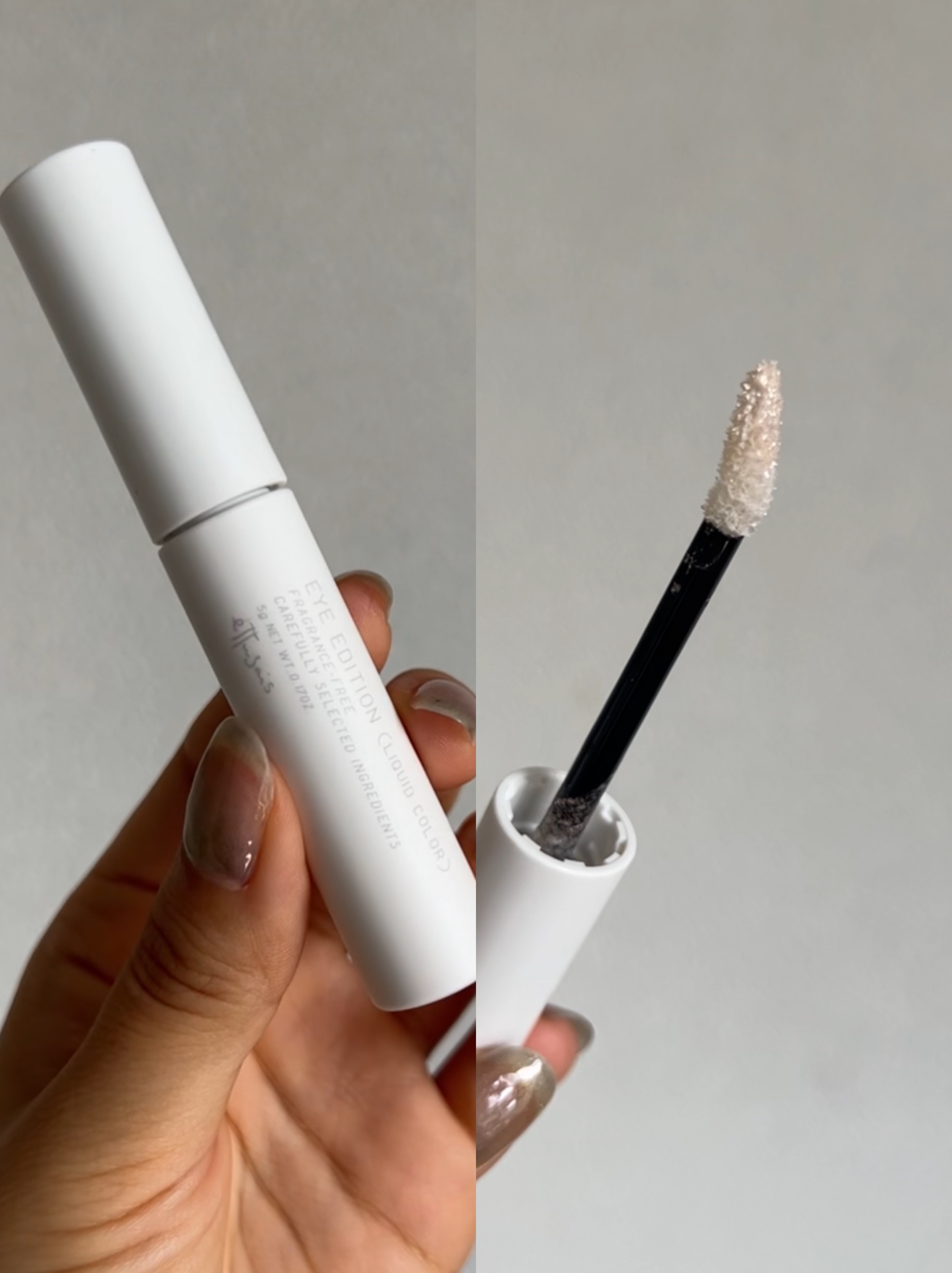 エテュセ アイエディション(リキッドカラー) 04 ダズリングシャワー/ettusais/リキッドアイシャドウを使ったクチコミ（3枚目）