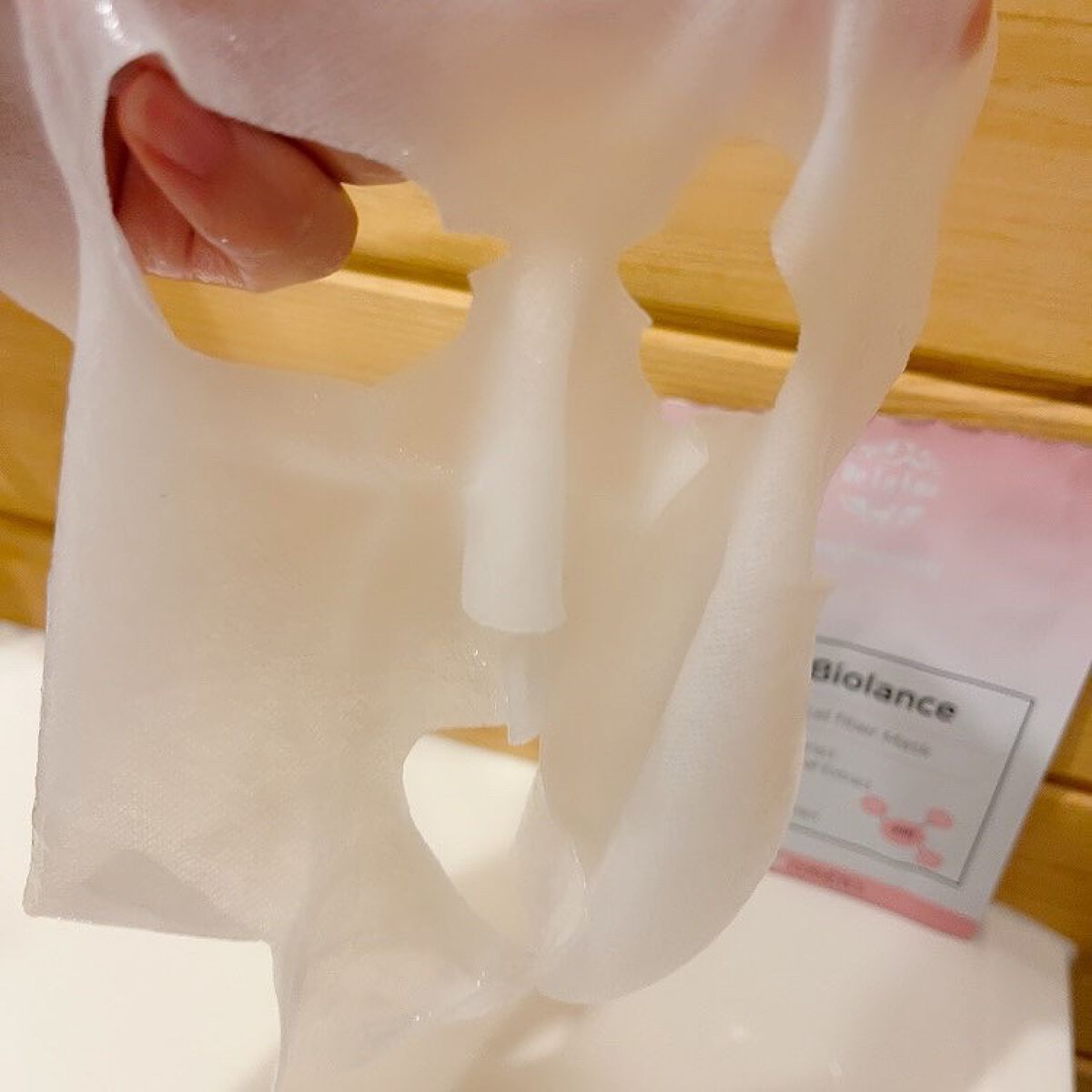 ビオランス ブライトニング マスクパック/Delaluz/シートマスク・パックを使ったクチコミ（3枚目）