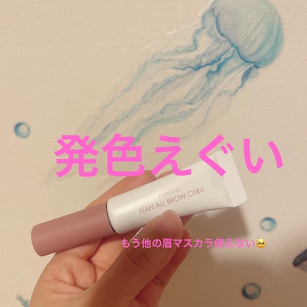 ハンオールブロウカラ/rom&nd/眉マスカラを使ったクチコミ(1枚目)