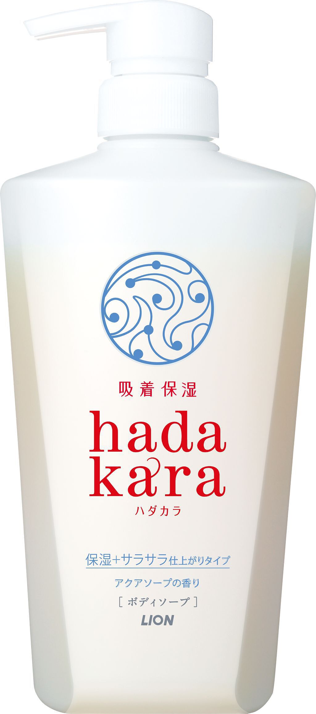 hadakara ボディソープ 保湿+サラサラ仕上がりタイプ アクアソープの香り 480ml