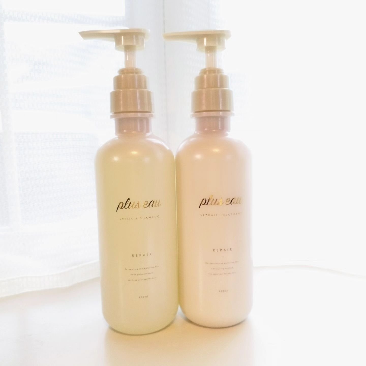 リポアシャンプー/リポアトリートメント/plus eau/市販シャンプーを使ったクチコミ（1枚目）