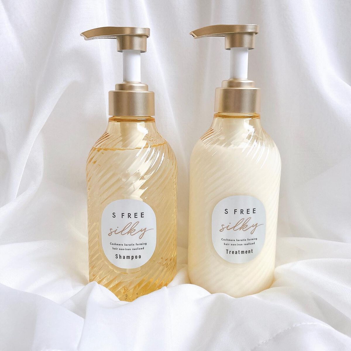 シャンプー シルキースムース/トリートメント シルキースムース /S FREE/市販シャンプーを使ったクチコミ(1枚目)