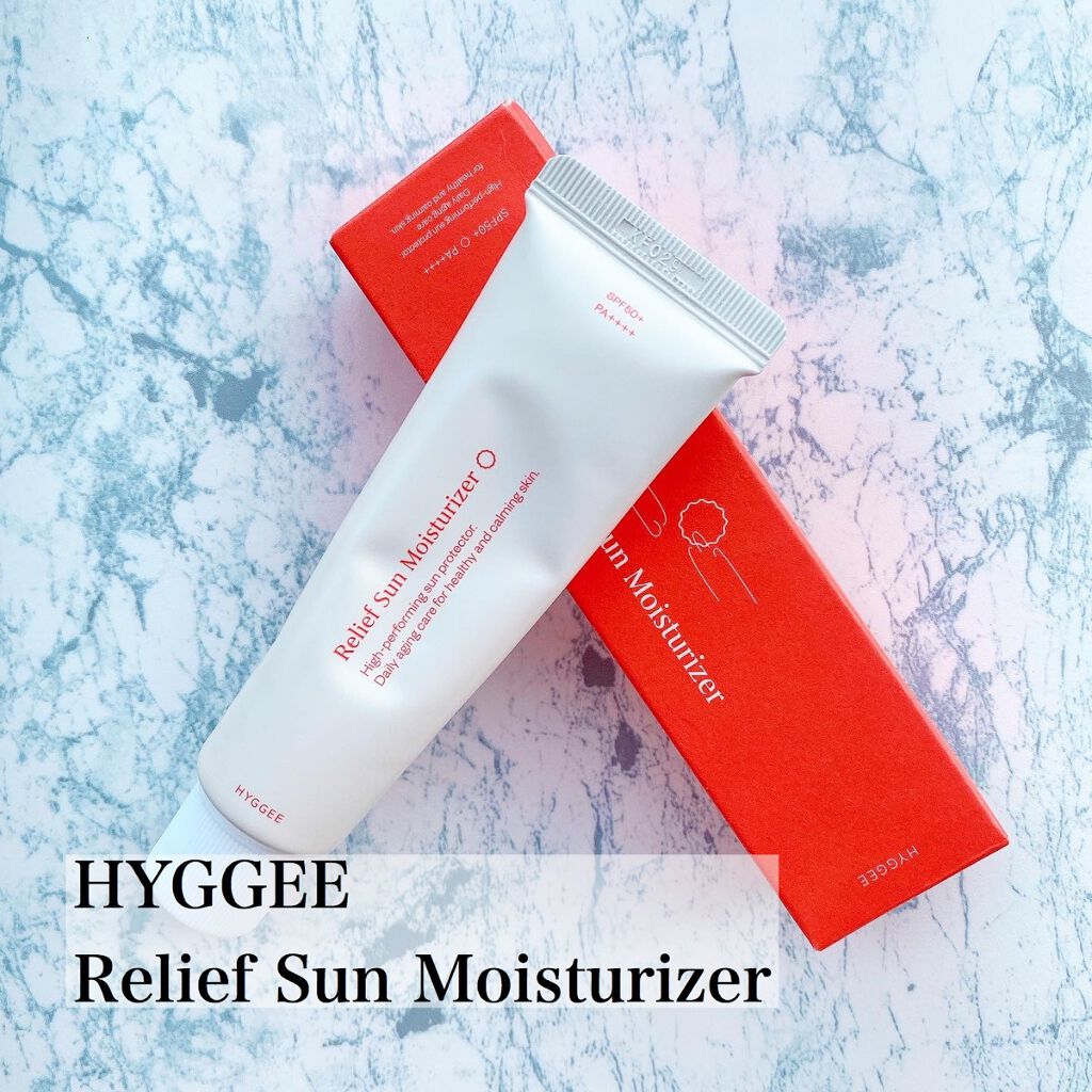 リリーフサンモイスチャライザー/HYGGEE/化粧下地を使ったクチコミ（1枚目）