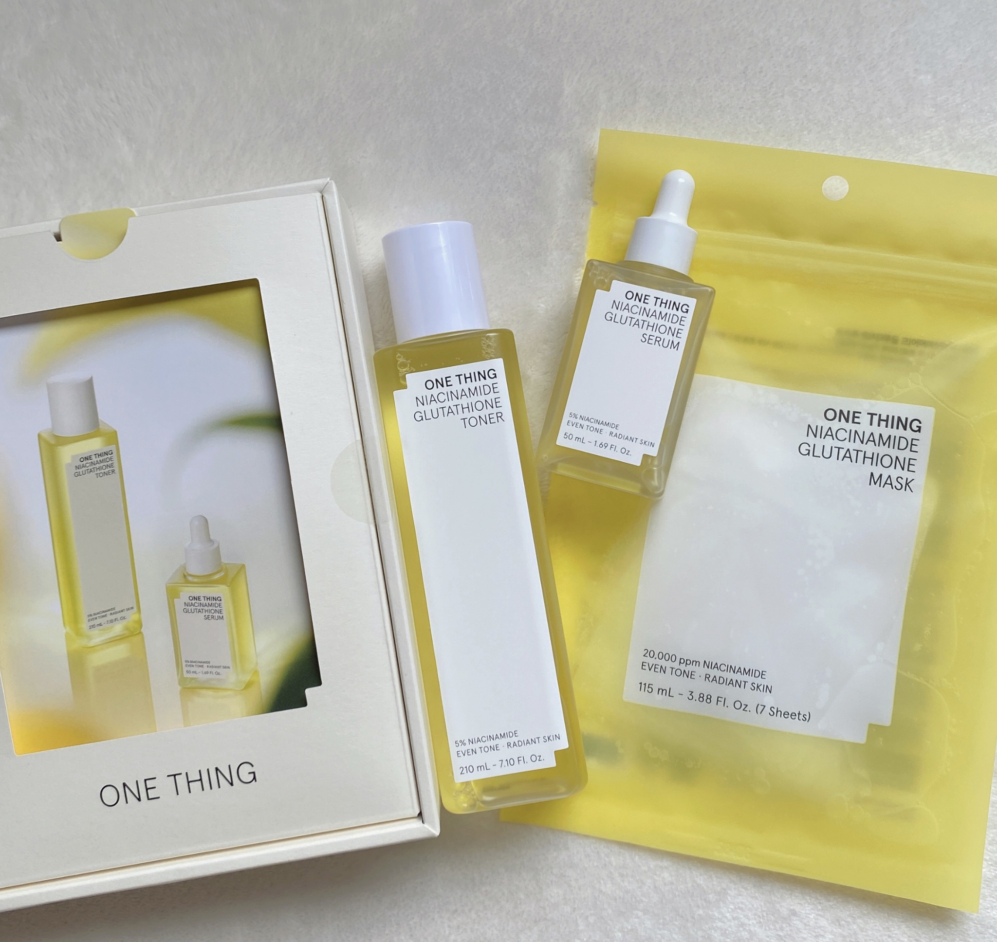 ナイアシンアミドグルタチオントナー/ONE THING/化粧水を使ったクチコミ（1枚目）