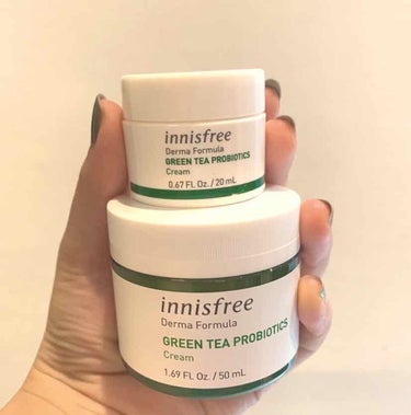 ダーマ グリーンティー プロバイオティクス クリーム innisfree